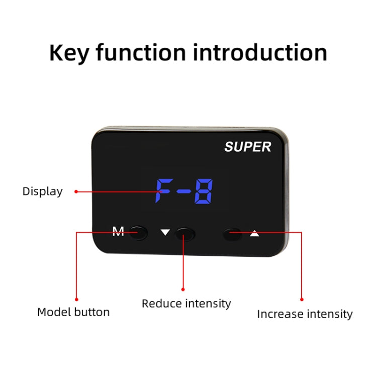 For Jeep Compass 2018- Car Potent Booster Electronic Throttle Controller - Car Modification by PMC Jewellery | Online Shopping South Africa | PMC Jewellery | Buy Now Pay Later Mobicred