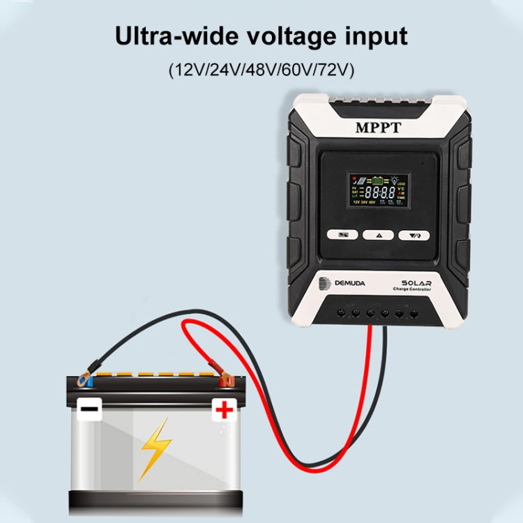 MPPT Solar Controller 12V / 24V / 48V Automatic Identification Charging Controller with Dual USB Output, Model:40A - Others by PMC Jewellery | Online Shopping South Africa | PMC Jewellery | Buy Now Pay Later Mobicred