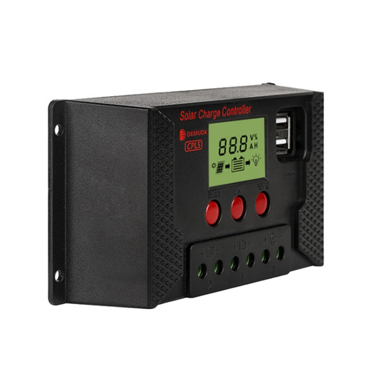 PWM Solar Controller 12V / 24V Lithium Battery Charging Photovoltaic Panel Charging Street Light Controller with Dual USB Output, Model:CPLS-50A - Others by PMC Jewellery | Online Shopping South Africa | PMC Jewellery | Buy Now Pay Later Mobicred