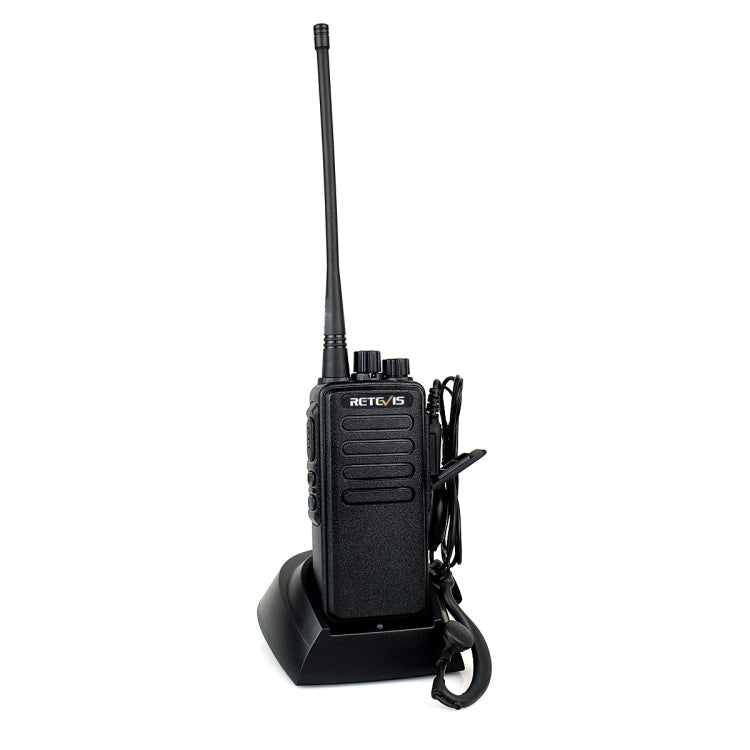 RETEVIS RT1 10W UHF 400-520MHz 16CH Handheld Walkie Talkie, EU Plug - Handheld Walkie Talkie by RETEVIS | Online Shopping South Africa | PMC Jewellery | Buy Now Pay Later Mobicred