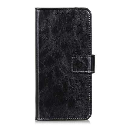 For OPPO A93 / A54 / A74 5G Retro Crazy Horse Texture Horizontal Flip Leather Case with Holder & Card Slots & Photo Frame & Wallet(Black) - OPPO Cases by PMC Jewellery | Online Shopping South Africa | PMC Jewellery | Buy Now Pay Later Mobicred