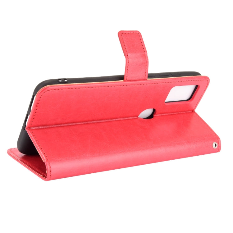 For Ulefone Note 11P Retro Crazy Horse Texture Horizontal Flip Leather Case with Holder & Card Slots & Photo Frame(Red) - Ulefone Cases by PMC Jewellery | Online Shopping South Africa | PMC Jewellery | Buy Now Pay Later Mobicred