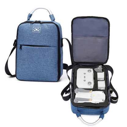 Shockproof Waterproof Single Shoulder Storage Travel Carrying Cover Case Box for DJI Air 2S(Blue+Black Liner) - Carry Cases & Bags by PMC Jewellery | Online Shopping South Africa | PMC Jewellery | Buy Now Pay Later Mobicred