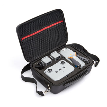 Portable Single Shoulder Storage Travel Carrying PU Cover Case Box for DJI Air 2S(Black + Black Liner) -  by PMC Jewellery | Online Shopping South Africa | PMC Jewellery | Buy Now Pay Later Mobicred