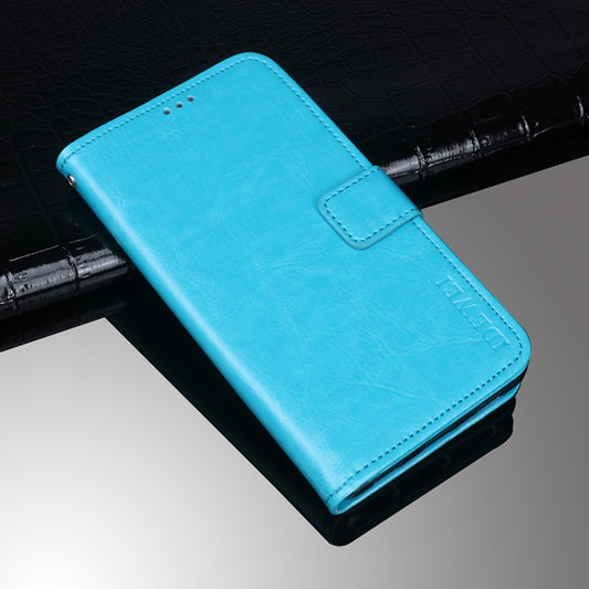 For Ulefone Armor 10 5G idewei Crazy Horse Texture Horizontal Flip Leather Case with Holder & Card Slots & Wallet(Sky Blue) - More Brand by idewei | Online Shopping South Africa | PMC Jewellery | Buy Now Pay Later Mobicred