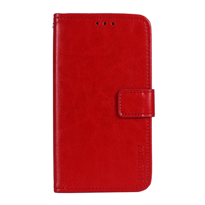 For Umidigi Bison GT idewei Crazy Horse Texture Horizontal Flip Leather Case with Holder & Card Slots & Wallet(Red) - More Brand by idewei | Online Shopping South Africa | PMC Jewellery | Buy Now Pay Later Mobicred