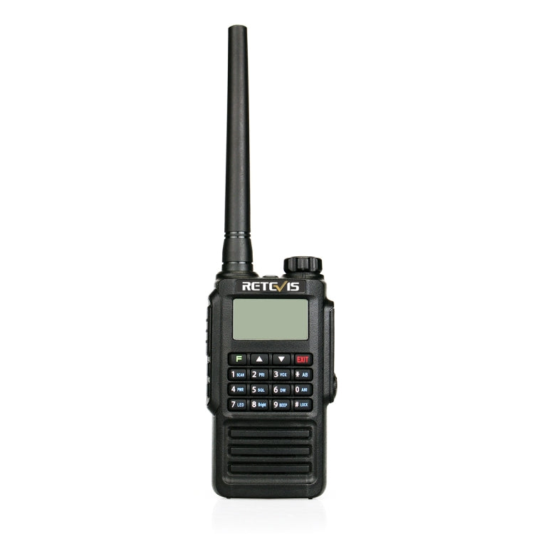 RETEVIS RT87 136-174MHz + 400-480MHz 128CHS Waterproof Dual Band DTMF Two Way Radio Handheld Walkie Talkie, EU Plug - Handheld Walkie Talkie by RETEVIS | Online Shopping South Africa | PMC Jewellery | Buy Now Pay Later Mobicred