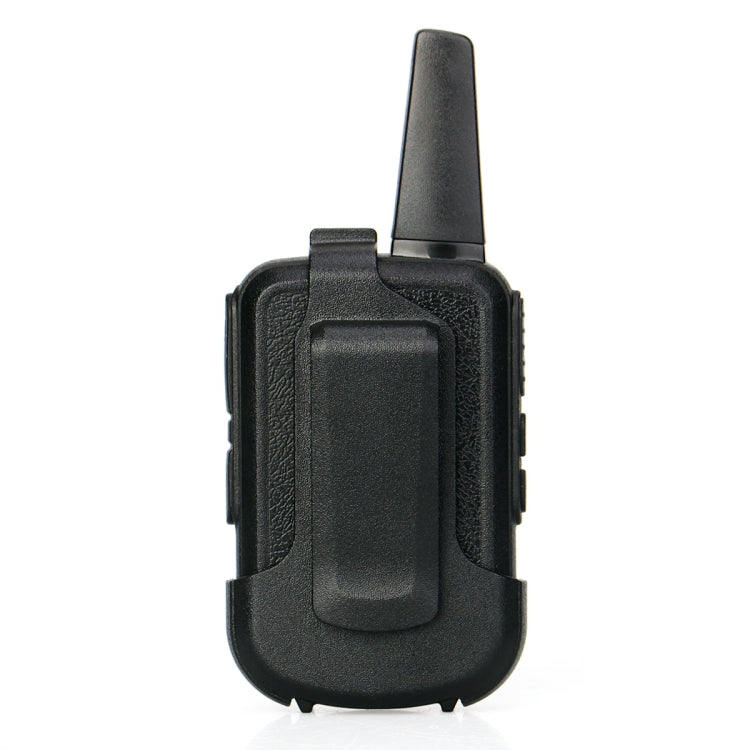 RETEVIS RT15 400-470MHz 16CHS Mini Two Way Radio Walkie Talkie, EU Plug(Black) - Handheld Walkie Talkie by RETEVIS | Online Shopping South Africa | PMC Jewellery | Buy Now Pay Later Mobicred