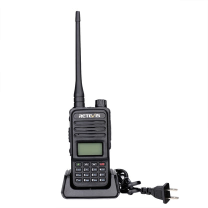 RETEVIS RT85 US Frequency 136.000-174.000MHz+400.000-470.000MHz 200CHS Dual Band Digital Two Way Radio Handheld Walkie Talkie(Black) - Handheld Walkie Talkie by RETEVIS | Online Shopping South Africa | PMC Jewellery | Buy Now Pay Later Mobicred