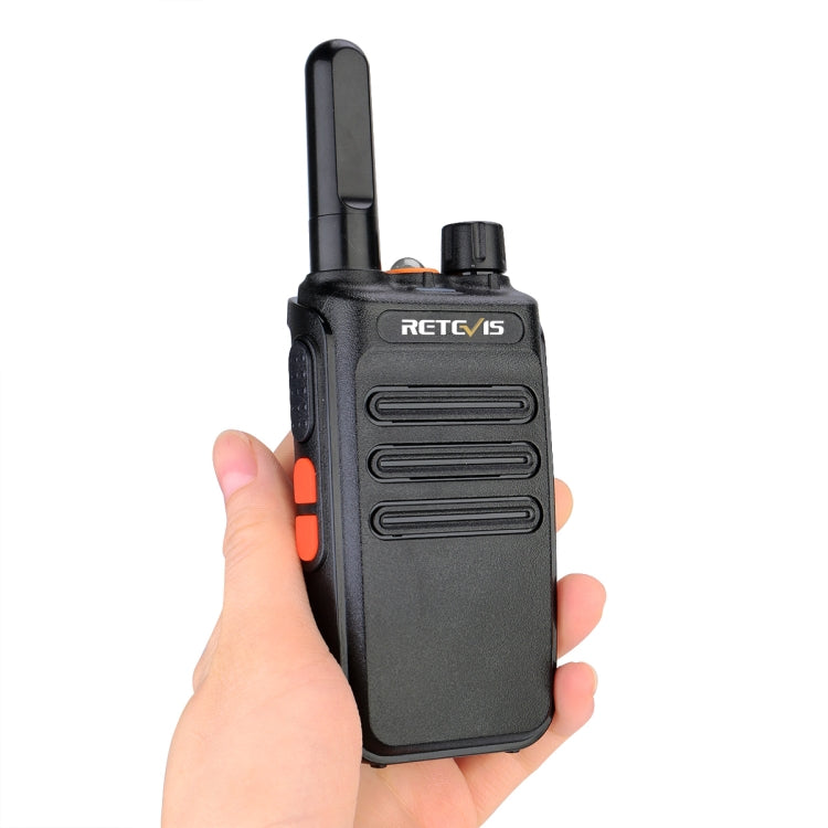 1 Pair RETEVIS RB635 0.5W EU Frequency PMR446 16CHS License-free Two Way Radio Handheld Walkie Talkie(Black) - Handheld Walkie Talkie by RETEVIS | Online Shopping South Africa | PMC Jewellery | Buy Now Pay Later Mobicred