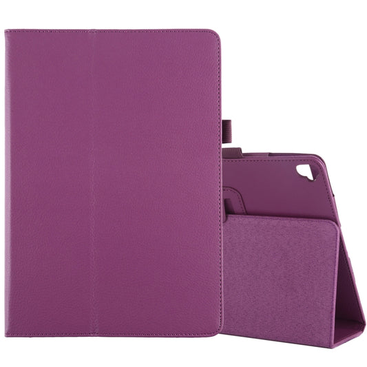 Litchi Texture Horizontal Flip Leather Case with Holder For iPad 10.5 / iPad 10.2 2021 / 2020 / 2019(Purple) - iPad 10.2 Cases by PMC Jewellery | Online Shopping South Africa | PMC Jewellery