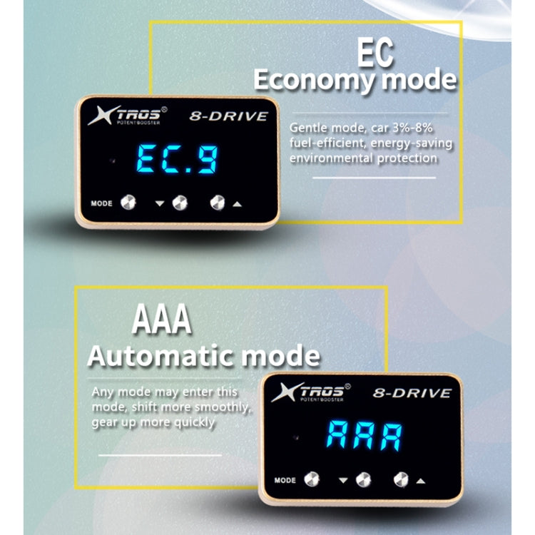 For Isuzu Mux 2012-2018 TROS 8-Drive Potent Booster Electronic Throttle Controller Speed Booster - Car Modification by TROS | Online Shopping South Africa | PMC Jewellery | Buy Now Pay Later Mobicred