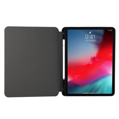 For iPad Air 13 2024 / iPad Pro 12.9 2022 / 2021 Electric Pressed Texture Horizontal Flip Leather Tablet Case with Holder & Pen Slot(Dark Gray) - iPad Pro 12.9 (2022/2021) Cases by PMC Jewellery | Online Shopping South Africa | PMC Jewellery | Buy Now Pay Later Mobicred