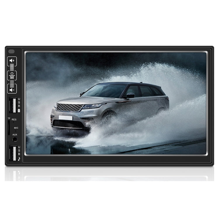 A2821 Car 7 inch Screen HD MP5 Player, Support Bluetooth / FM with Remote Control, Style:Standard + 4LEDs Light Camera - Car MP3 & MP4 & MP5 by PMC Jewellery | Online Shopping South Africa | PMC Jewellery | Buy Now Pay Later Mobicred