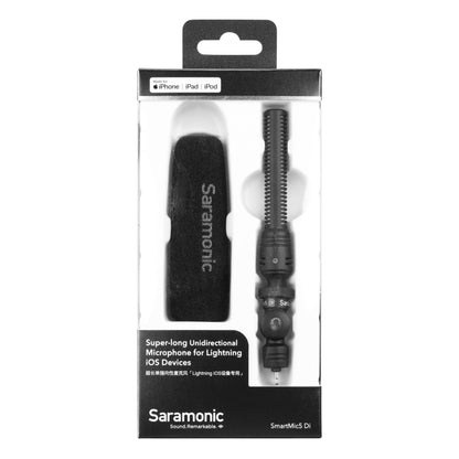 Saramonic SmartMic5 Di Super-long Unidirectional Microphone for 8 Pin Interface Devices - Microphone by Saramonic | Online Shopping South Africa | PMC Jewellery | Buy Now Pay Later Mobicred