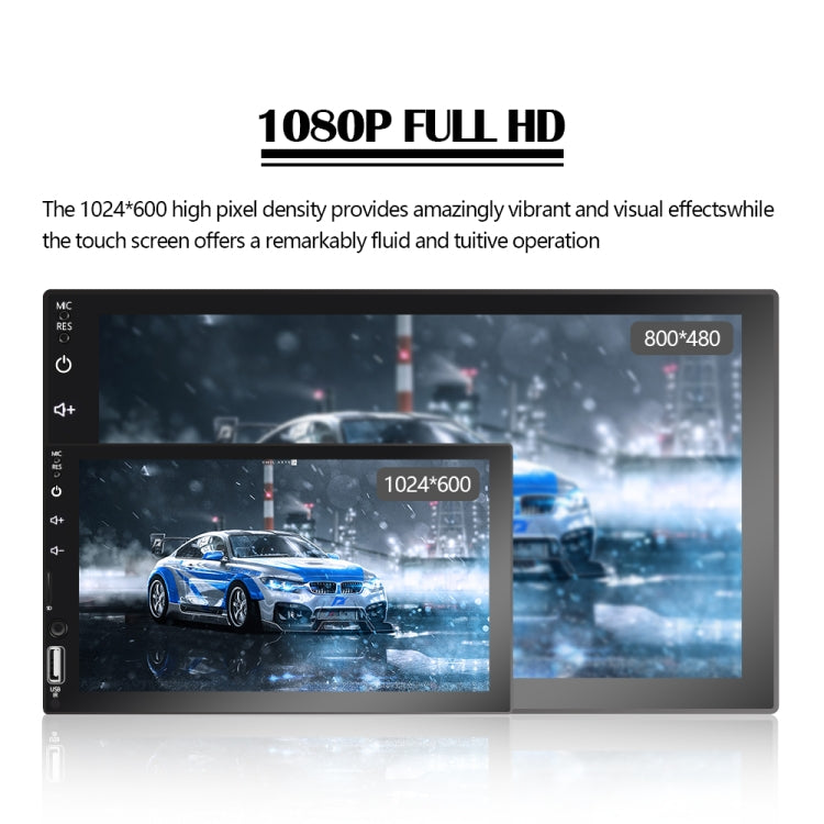 Q3161 7 inch Car MP5 Player Support FM / TF / Bluetooth with Remote Controler - free shipping - PMC TechLife - Order now!