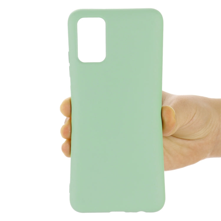 For OPPO F19 Pro+ 5G / A94 5G / Reno5 Z Pure Color Liquid Silicone Shockproof Full Coverage Case(Green) - OPPO Cases by PMC Jewellery | Online Shopping South Africa | PMC Jewellery | Buy Now Pay Later Mobicred