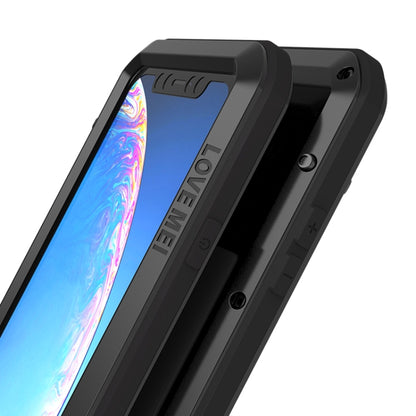 For iPhone 11 Pro LOVE MEI Metal Shockproof Waterproof Dustproof Protective Case(Black) - iPhone 11 Pro Cases by LOVE MEI | Online Shopping South Africa | PMC Jewellery