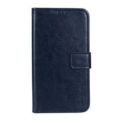 For Sharp Aquos R6 idewei Crazy Horse Texture Horizontal Flip Leather Case with Holder & Card Slots & Wallet(Blue) - More Brand by idewei | Online Shopping South Africa | PMC Jewellery | Buy Now Pay Later Mobicred