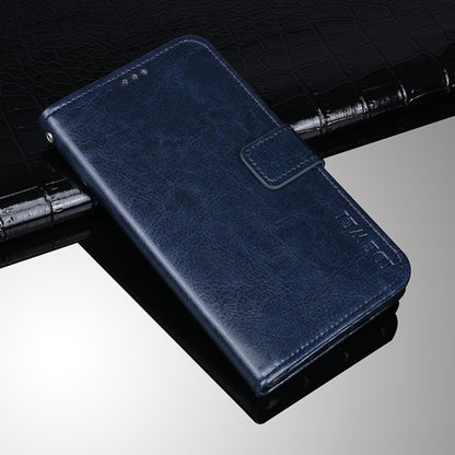 For TCL 20 Pro 5G idewei Crazy Horse Texture Horizontal Flip Leather Case with Holder & Card Slots & Wallet(Blue) - More Brand by idewei | Online Shopping South Africa | PMC Jewellery | Buy Now Pay Later Mobicred