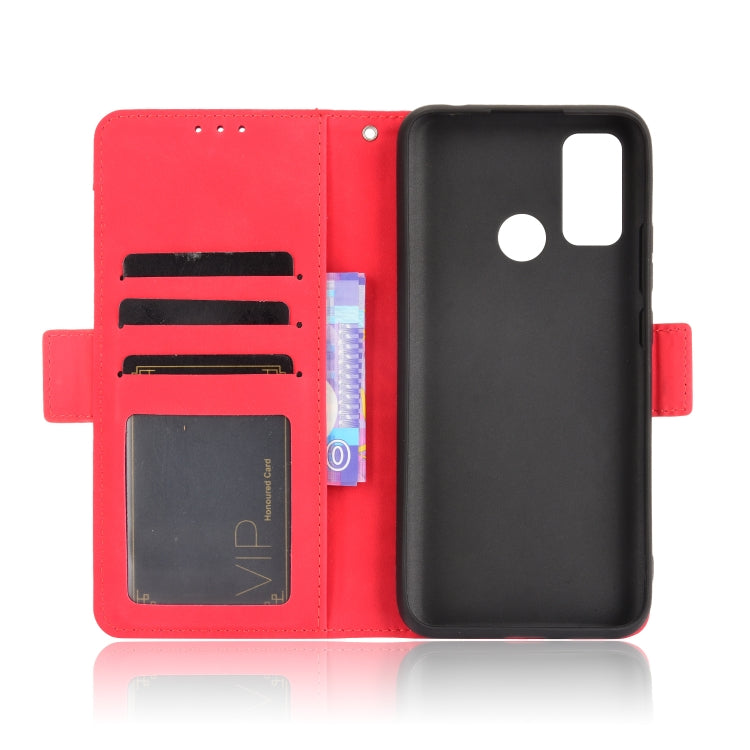 For Ulefone Note 10 Skin Feel Calf Pattern Horizontal Flip Leather Case with Holder & Card Slots & Photo Frame(Red) - Ulefone Cases by PMC Jewellery | Online Shopping South Africa | PMC Jewellery | Buy Now Pay Later Mobicred