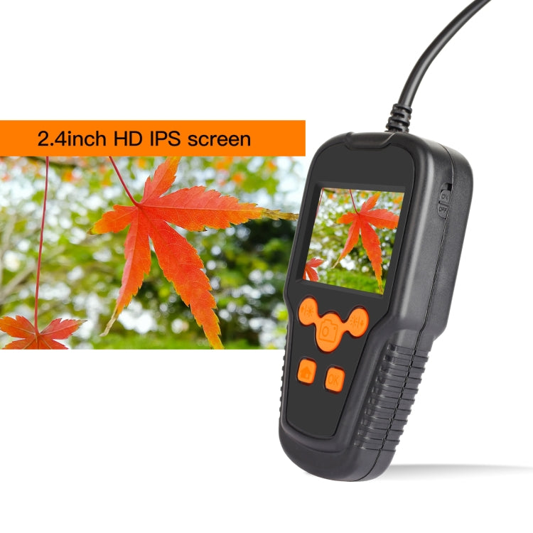 P60A 8mm 1080P 2.4 inch IPS Screen IP68 Waterproof HD Digital Endoscope, Length:5m Hard Cable -  by PMC Jewellery | Online Shopping South Africa | PMC Jewellery | Buy Now Pay Later Mobicred