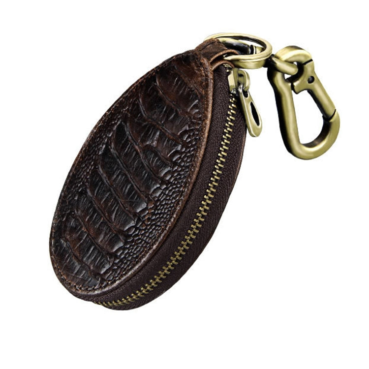 Vintage Leather Hanging Waist Universal Car Key Case(Coffee) - Car Key Cases by PMC TechLife | Online Shopping South Africa | PMC TechLife | Buy Now Pay Later Mobicred