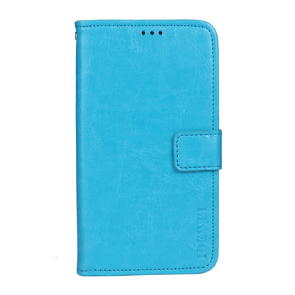 For Wiko Y62 idewei Crazy Horse Texture Horizontal Flip Leather Case with Holder & Card Slots & Wallet(Sky Blue) - More Brand by idewei | Online Shopping South Africa | PMC Jewellery | Buy Now Pay Later Mobicred