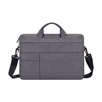 ND05SDJ Oxford Cloth + Nylon Laptop Portable Shoulder Bag, Size:13.3 inch(Deep Space Gray) - 13.3 inch by PMC Jewellery | Online Shopping South Africa | PMC Jewellery | Buy Now Pay Later Mobicred