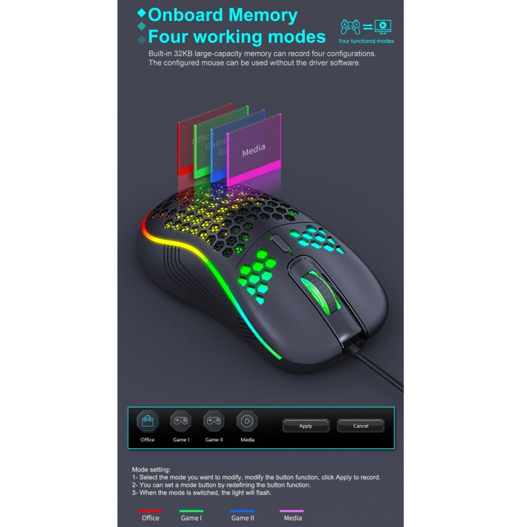 iMICE T98 RGB Lighting Gaming Wired Mouse - Wired Mice by iMICE | Online Shopping South Africa | PMC Jewellery | Buy Now Pay Later Mobicred