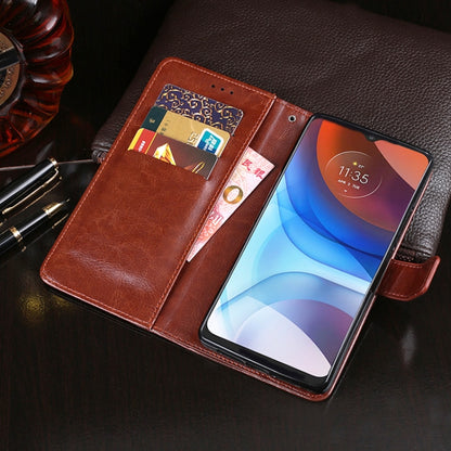 For Lenovo K13 idewei Crazy Horse Texture Horizontal Flip Leather Case with Holder & Card Slots & Wallet(Rose Red) - Lenovo by idewei | Online Shopping South Africa | PMC Jewellery | Buy Now Pay Later Mobicred