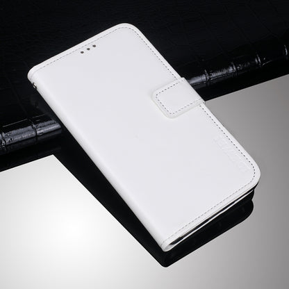 For Lenovo K13 idewei Crazy Horse Texture Horizontal Flip Leather Case with Holder & Card Slots & Wallet(White) - Lenovo by idewei | Online Shopping South Africa | PMC Jewellery | Buy Now Pay Later Mobicred