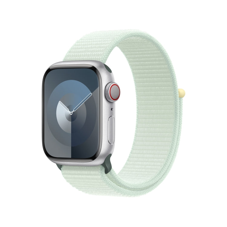 Loop Type Sport Watch Band For Apple Watch Ultra 49mm&Watch Ultra 2 49mm / Series 9&8&7 45mm / SE 3&SE 2&6&SE&5&4 44mm / 3&2&1 42mm (Mint Green) - Watch Bands by PMC Jewellery | Online Shopping South Africa | PMC Jewellery | Buy Now Pay Later Mobicred