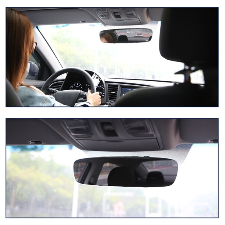 3R-336 Planemirror 300mm Car Rearview Retrofit Frameless Clear Large Mirror(White) - Interior Mirrors by 3R | Online Shopping South Africa | PMC TechLife | Buy Now Pay Later Mobicred