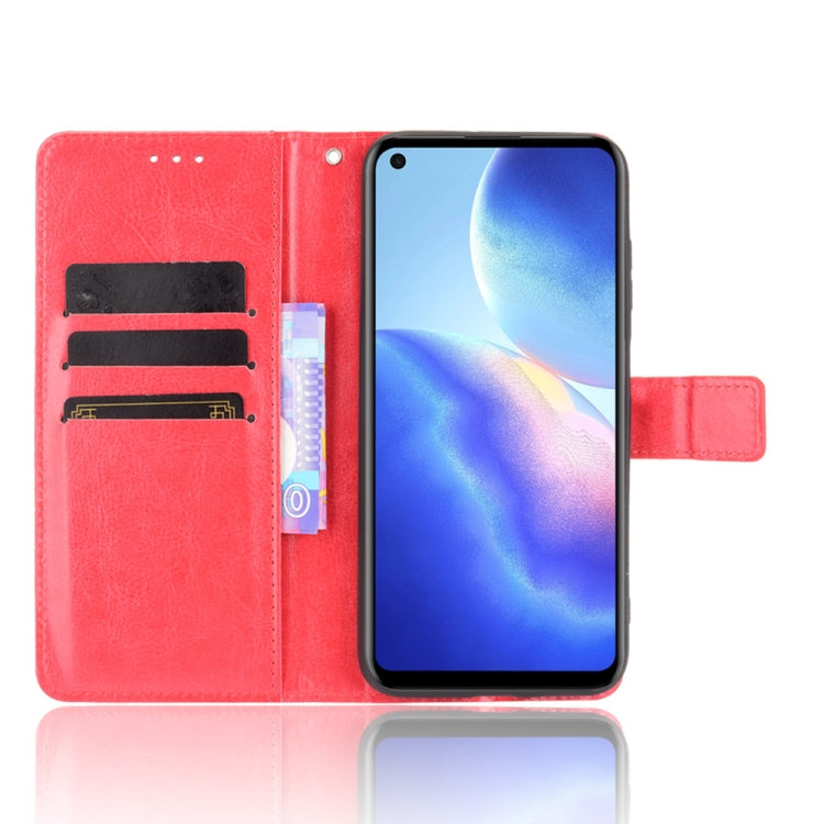 For Blackview A90 Crazy Horse Texture Horizontal Flip Leather Case with Holder & Card Slots & Lanyard(Red) - More Brand by PMC Jewellery | Online Shopping South Africa | PMC Jewellery | Buy Now Pay Later Mobicred