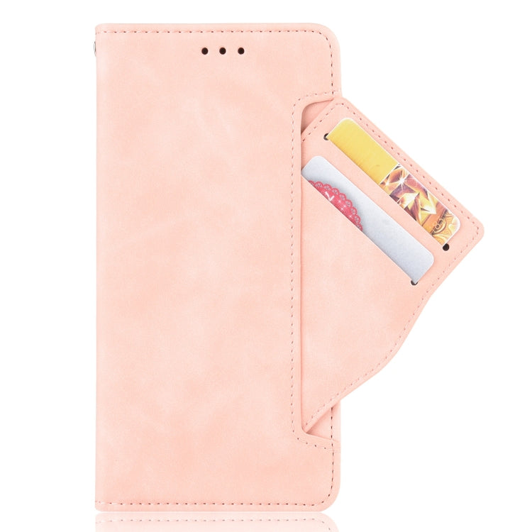 For Doogee X96 Pro Skin Feel Calf Pattern Horizontal Flip Leather Case with Holder & Card Slots & Photo Frame(Pink) - More Brand by PMC Jewellery | Online Shopping South Africa | PMC Jewellery | Buy Now Pay Later Mobicred