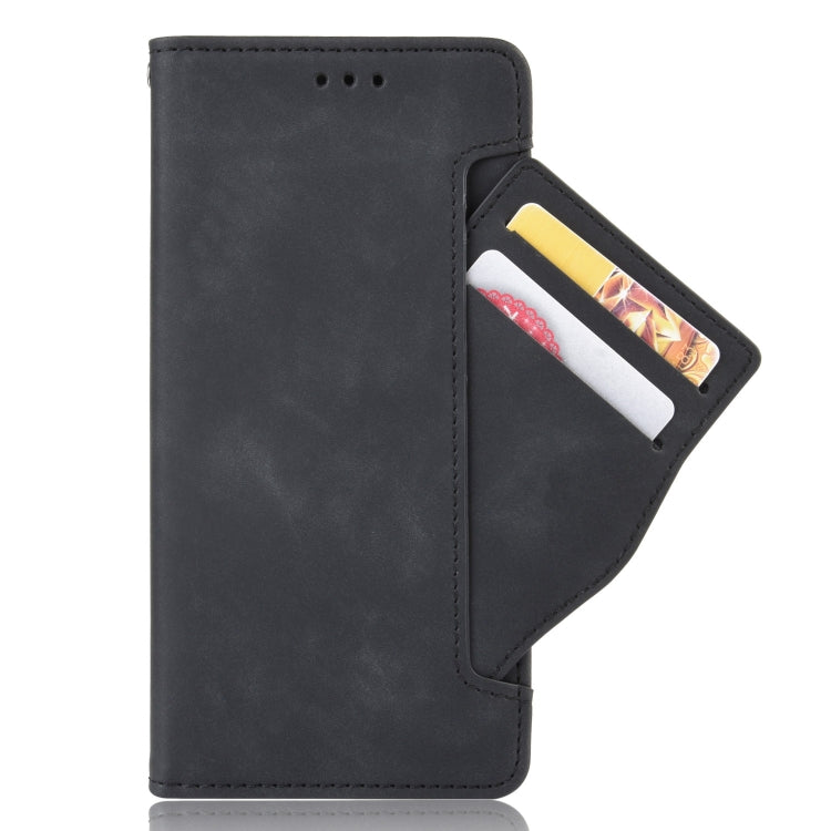 For Doogee X96 Pro Skin Feel Calf Pattern Horizontal Flip Leather Case with Holder & Card Slots & Photo Frame(Black) - More Brand by PMC Jewellery | Online Shopping South Africa | PMC Jewellery | Buy Now Pay Later Mobicred