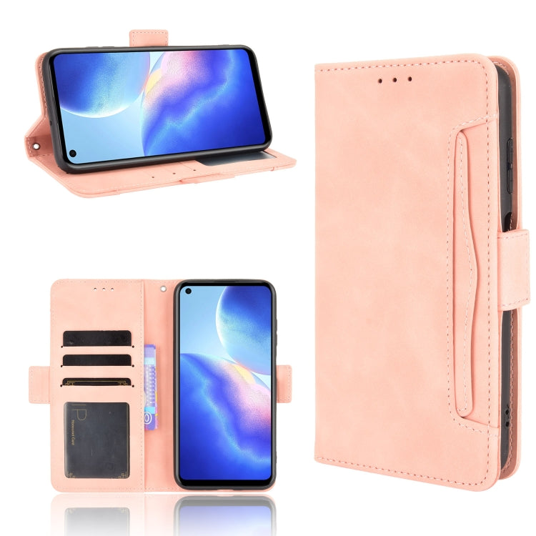 For Blackview A90 Skin Feel Calf Pattern Horizontal Flip Leather Case with Holder & Card Slots & Photo Frame(Pink) - More Brand by PMC Jewellery | Online Shopping South Africa | PMC Jewellery | Buy Now Pay Later Mobicred