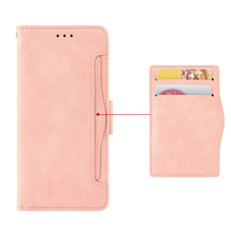 For Blackview A90 Skin Feel Calf Pattern Horizontal Flip Leather Case with Holder & Card Slots & Photo Frame(Pink) - More Brand by PMC Jewellery | Online Shopping South Africa | PMC Jewellery | Buy Now Pay Later Mobicred