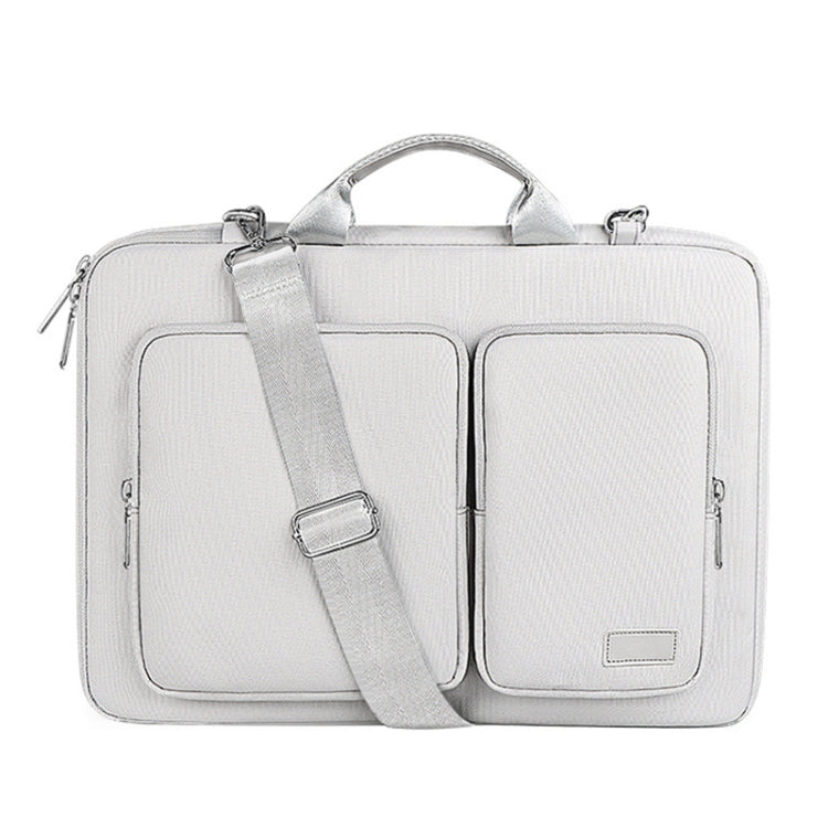 ST11 Polyester Thickened Laptop Bag with Detachable Shoulder Strap, Size:13.3 inch(Silver Gray) - free shipping - PMC Jewellery - Order now!