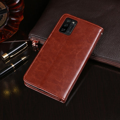 For Blackview A100 idewei Crazy Horse Texture Horizontal Flip Leather Case with Holder & Card Slots & Wallet(Red) - More Brand by idewei | Online Shopping South Africa | PMC Jewellery | Buy Now Pay Later Mobicred