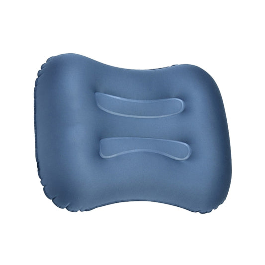 Outdoor Camping Trip Foldable Portable Inflatable Pillow Nap Waist Pillow, Specification:Press to Inflate(Double Ink Blue) - Camping Mats by PMC Jewellery | Online Shopping South Africa | PMC Jewellery | Buy Now Pay Later Mobicred