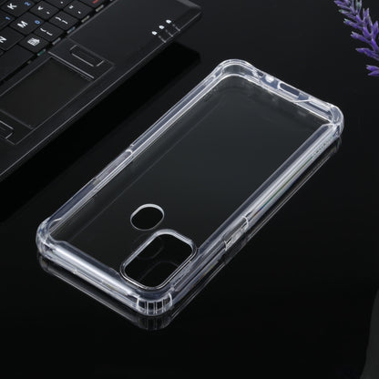 For OPPO A53 / A32 Four-corner Shockproof Transparent TPU + PC Protective Case - OPPO Cases by PMC Jewellery | Online Shopping South Africa | PMC Jewellery