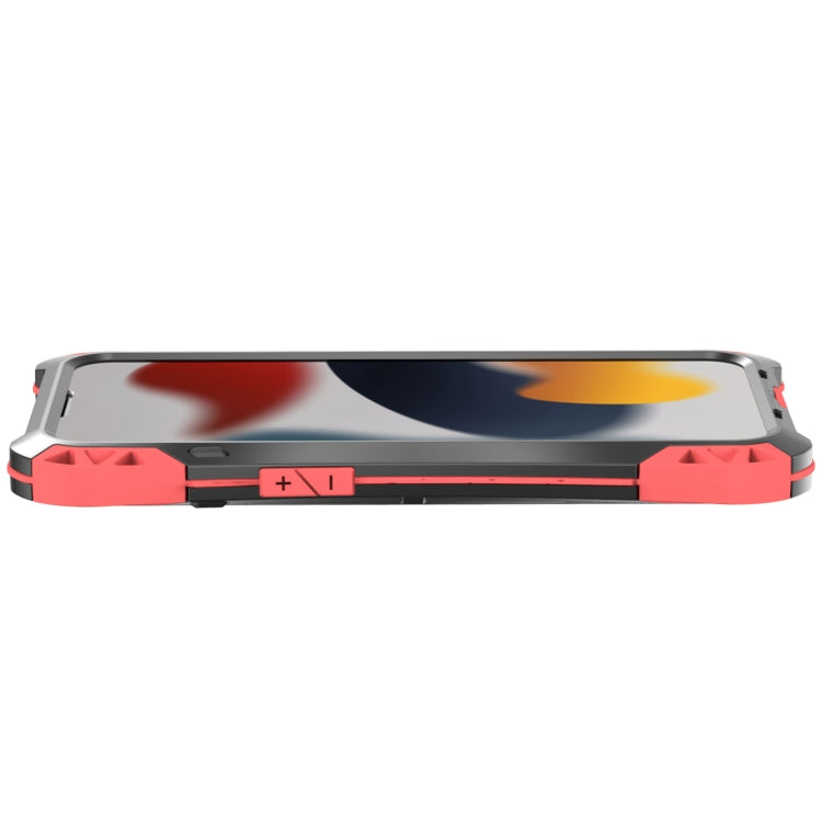 For iPhone 13 Pro Max R-JUST AMIRA Shockproof Dustproof Waterproof Metal Protective Case (Red) - iPhone 13 Pro Max Cases by R-JUST | Online Shopping South Africa | PMC TechLife | Buy Now Pay Later Mobicred