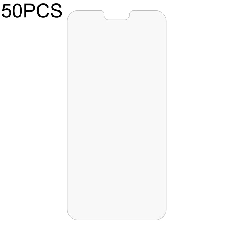 For Doogee N10 50 PCS 0.26mm 9H 2.5D Tempered Glass Film - For Doogee by PMC Jewellery | Online Shopping South Africa | PMC Jewellery | Buy Now Pay Later Mobicred