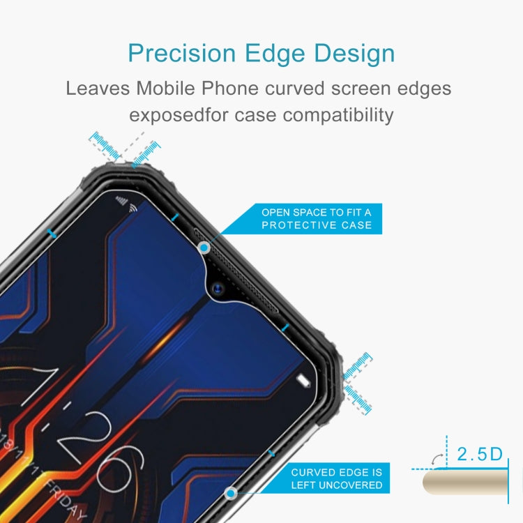 For Doogee S95 Pro 50 PCS 0.26mm 9H 2.5D Tempered Glass Film - For Doogee by PMC Jewellery | Online Shopping South Africa | PMC Jewellery | Buy Now Pay Later Mobicred