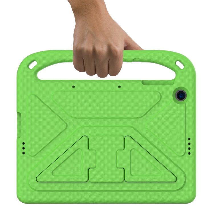 For Huawei Enjoy Tablet 2 / MatePad T10 / T10s Portable Handle EVA Shockproof Anti Falling Protective Case with Triangle Holder(Green) - Huawei by PMC TechLife | Online Shopping South Africa | PMC TechLife | Buy Now Pay Later Mobicred