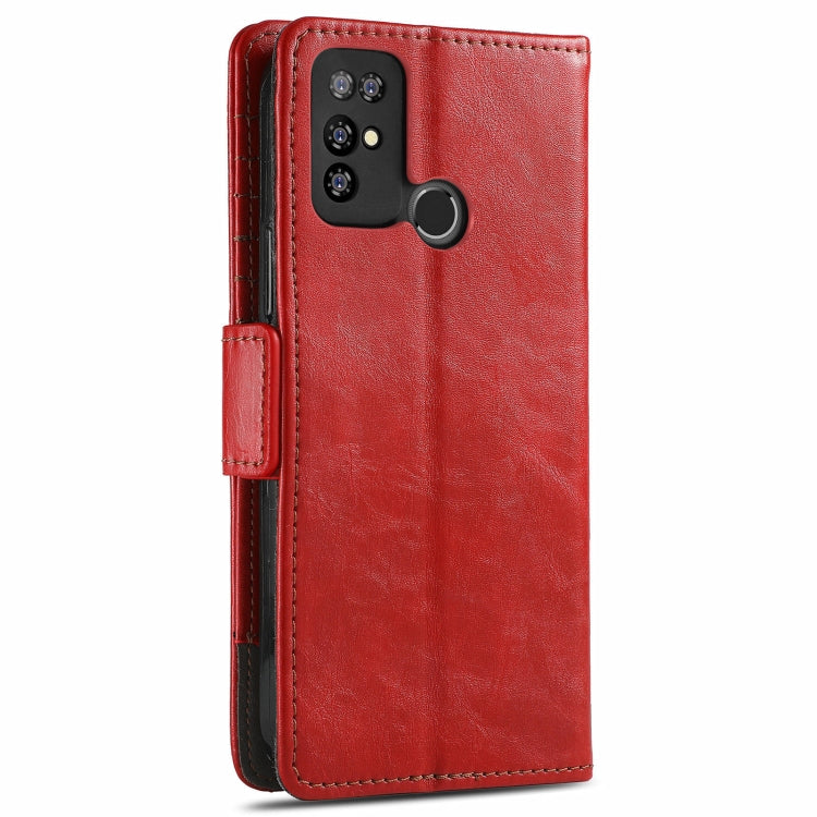 For Doogee X96 Pro CaseNeo Business Splicing Dual Magnetic Buckle Horizontal Flip PU Leather Case with Holder & Card Slots & Wallet(Red) - More Brand by PMC Jewellery | Online Shopping South Africa | PMC Jewellery | Buy Now Pay Later Mobicred