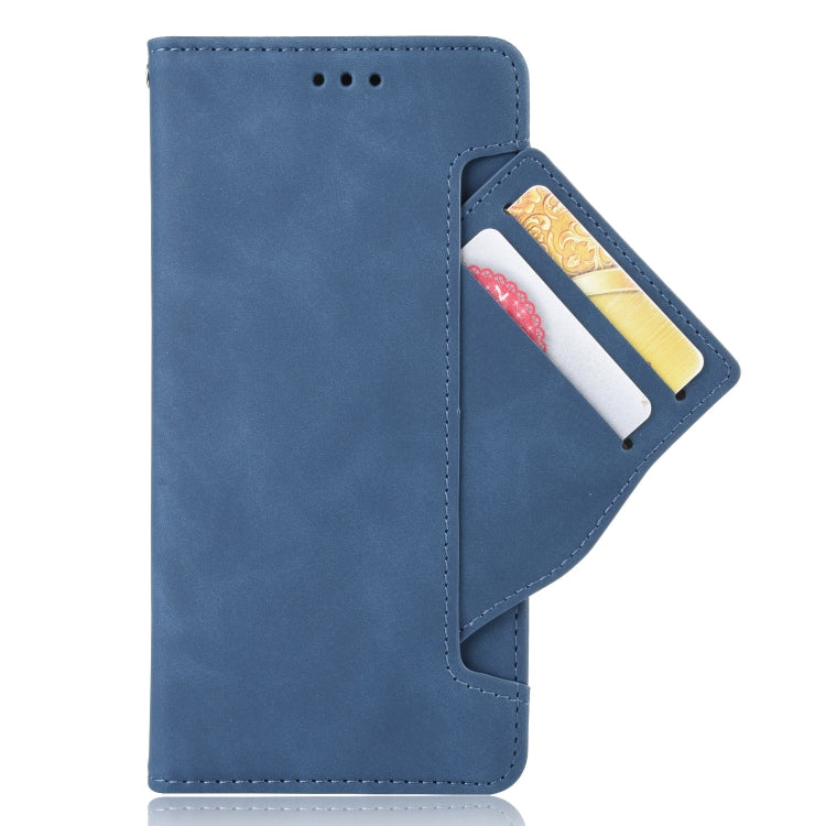 For Doogee S86 / S86 Pro Skin Feel Calf Pattern Horizontal Flip Leather Case with Holder & Card Slots & Photo Frame(Blue) - More Brand by PMC Jewellery | Online Shopping South Africa | PMC Jewellery | Buy Now Pay Later Mobicred