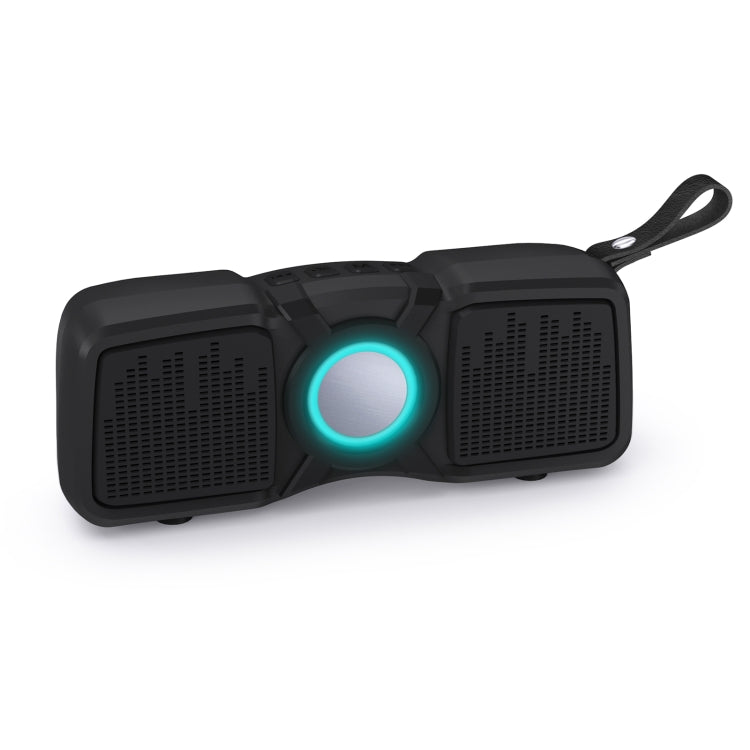 New Rixing NR-9011 Bluetooth 5.0 Portable Outdoor Wireless Bluetooth Speaker(Black) - Desktop Speaker by NewRixing | Online Shopping South Africa | PMC Jewellery | Buy Now Pay Later Mobicred